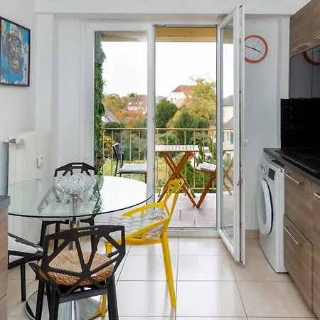 Superb 3bdr-6p Family Flat In Apartment Strasbourg